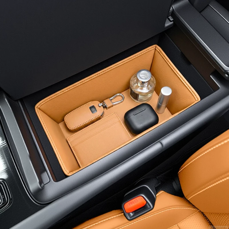 

For Lexus RX/NX 2022-2026 Armrest Box Storage Box Leather Pad Storage Pocket Interior Modification Accessories Supplies Tools