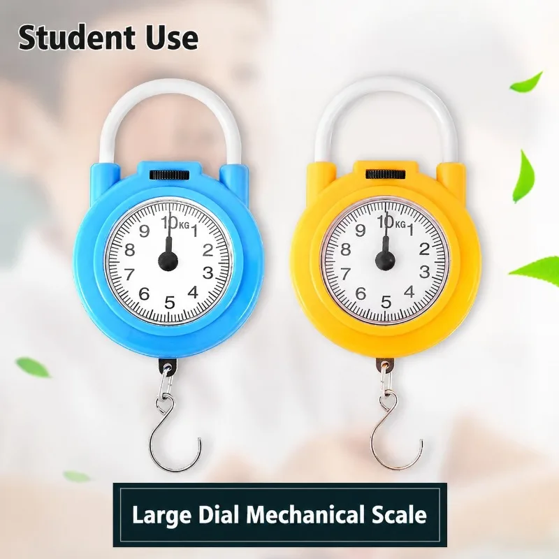 Portable Electronic Kitchen Scale, High Precision Spring Scale with Hook for Food Weighing