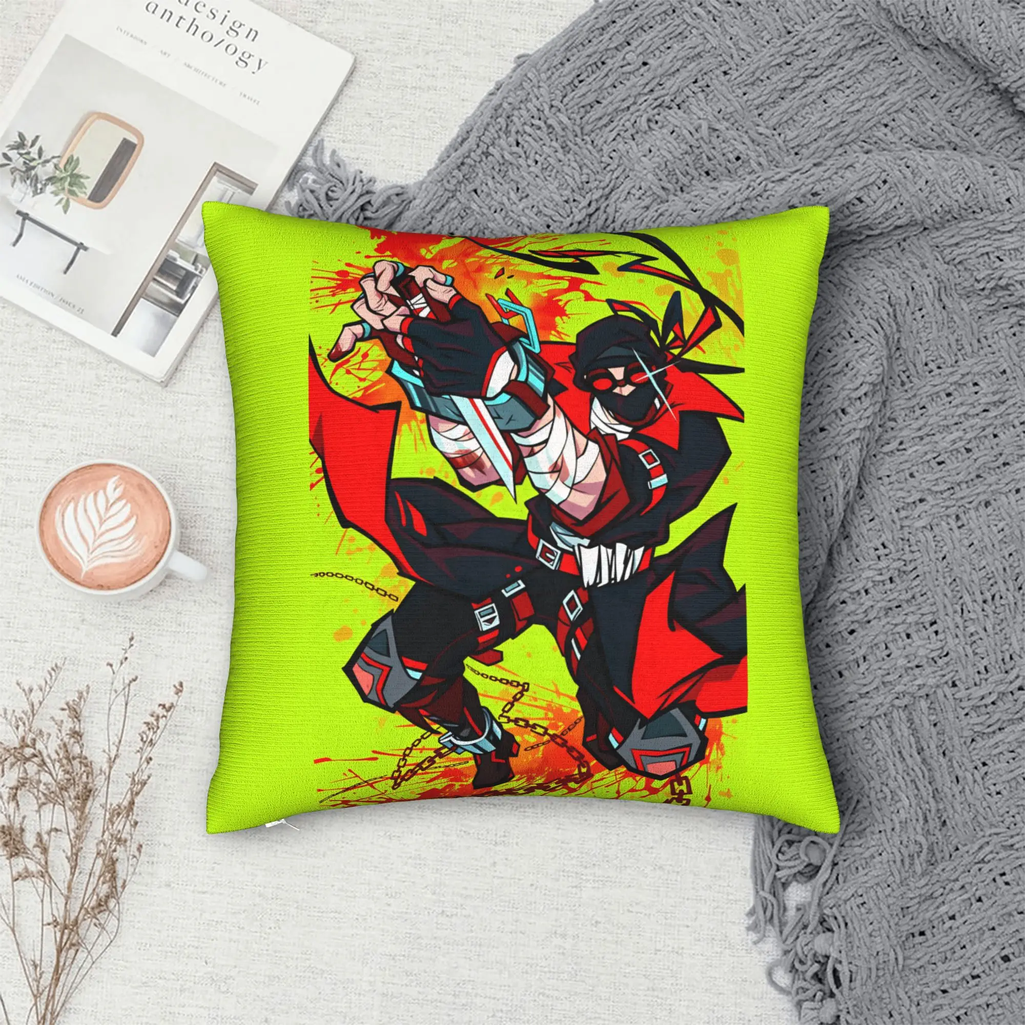 MADNESS COMBAT Pillow Case  Comfy Pillow Cover For Chair Sofa Home Decor Vintage Pillowcases