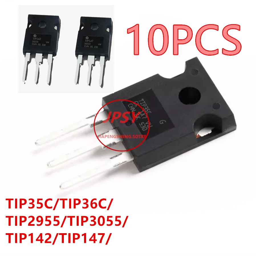 10PCS TIP2955 /TIP3055/ TIP35C /TIP36C/TIP142 /TIP147/  TO-247