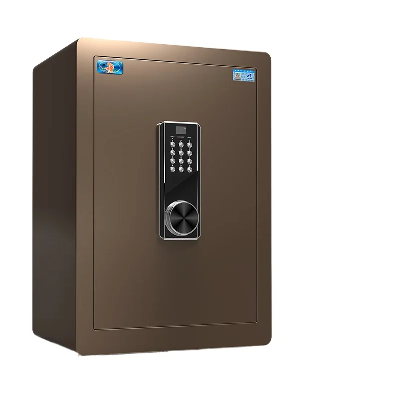 

Imported household safe, small anti-theft 60cm high safe deposit box, fingerprint password, all-steel professional model