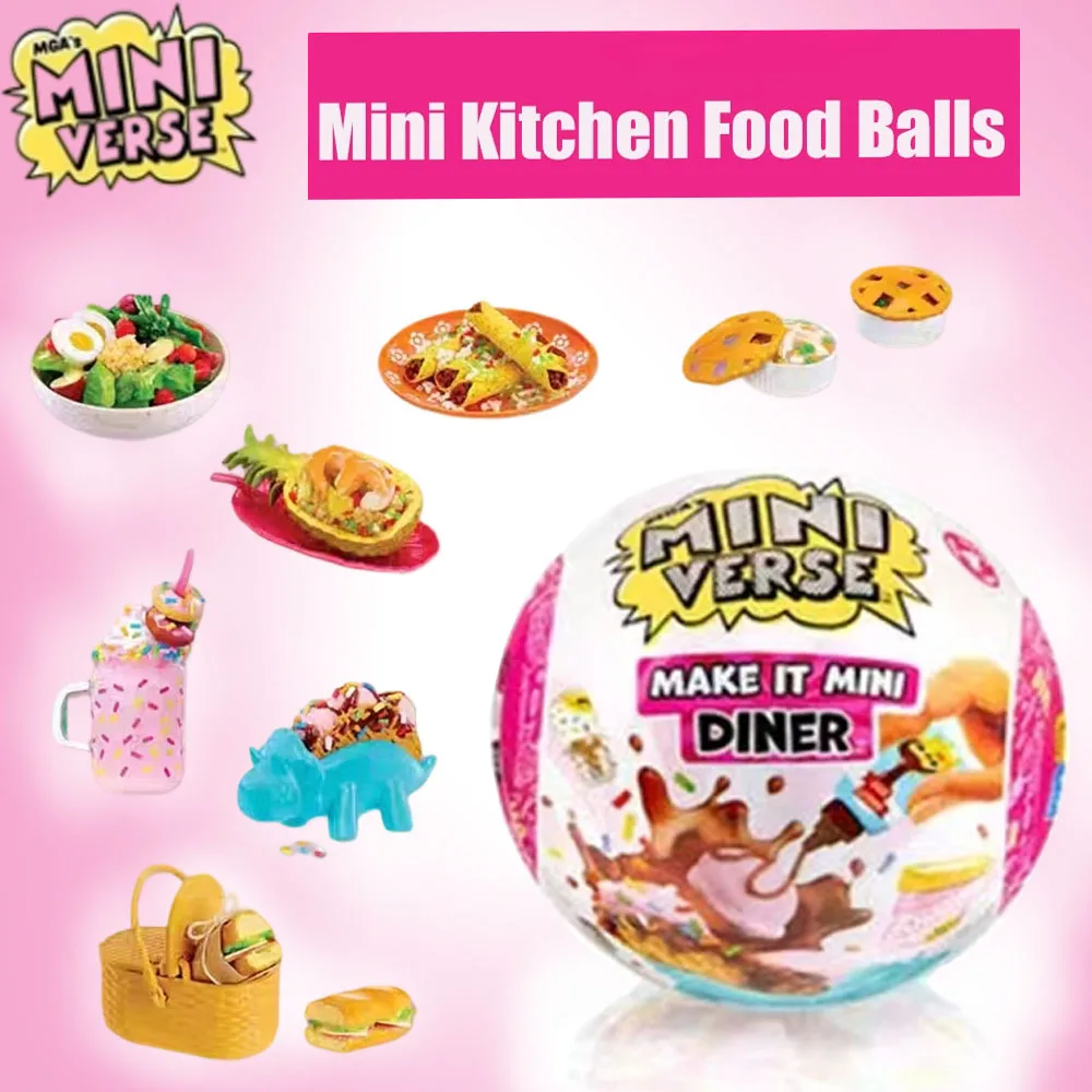 

Mini Restaurant 4th Generation Food Series Blind Box Simulation Dinner Model Toy Creates a Miniature Restaurant Random Food Toy