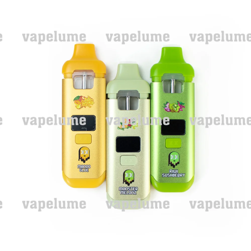 Packman رذاذ Vape Elecitric للاستعمال مرة واحدة 2 مل مع شاشة بخار فارغ E-cigs مايلر حقيبة تخزين الورق التعبئة والتغليف شعار مخصص #5