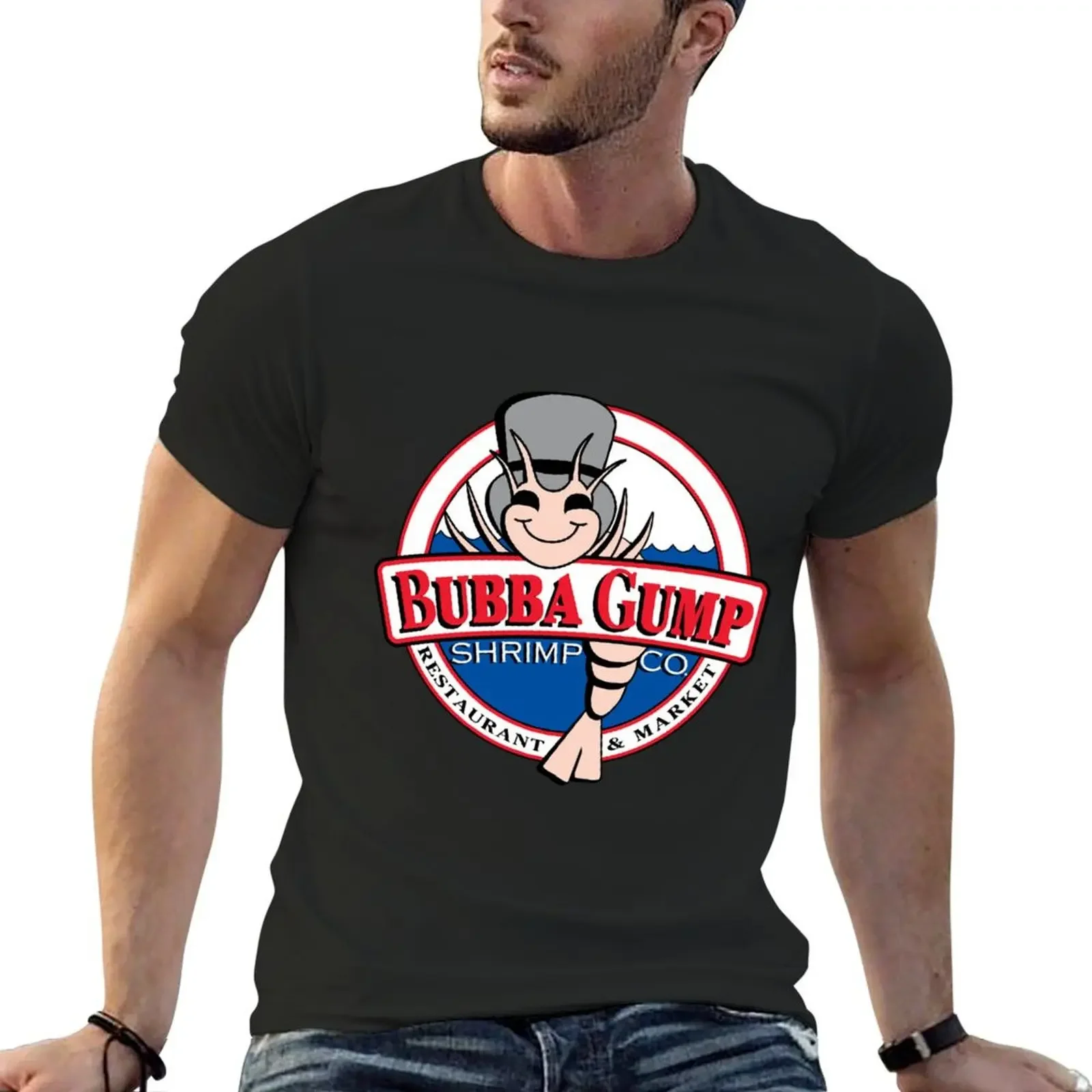 

BUBBA GUMP LOGO - HIGH QUALITY T-Shirt anime figures sports fans anime tshirt Men's cotton t-shirt