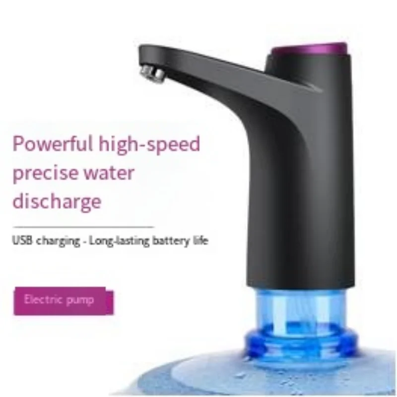 Portable Electric Water Pump, Extra-Large Battery Capacity, Convenient Charging, One-Touch Operation For Easy Use