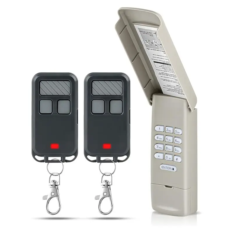 

ABGI-2Pcs 890MAX Пульт дистанционного управления для гаражных ворот, 877MAX Клавиатура открывания гаражных ворот, для гаражных ворот Openercraftsman