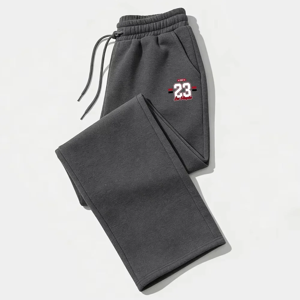 Fashionable trendy men's sports pants, fashionable jogging pants, soft and high-quality streetwear women's casual pants
