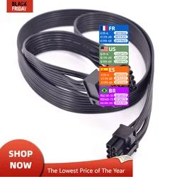 PCI express GPU 8 Spille a Doppio 6 + 2 Spille 8 Spille Cavo di alimentazione Pci-E scheda grafica 8 spille 1 a 2 cavo di alimentazione Per Corsair serie CS