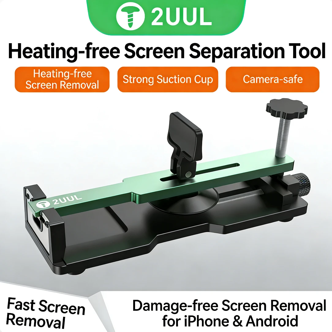 

Универсальный зажим 2UUL DA08 Pro для быстрого разбортирования LCD-экранов без нагрева для iPhone и Android-телефонов