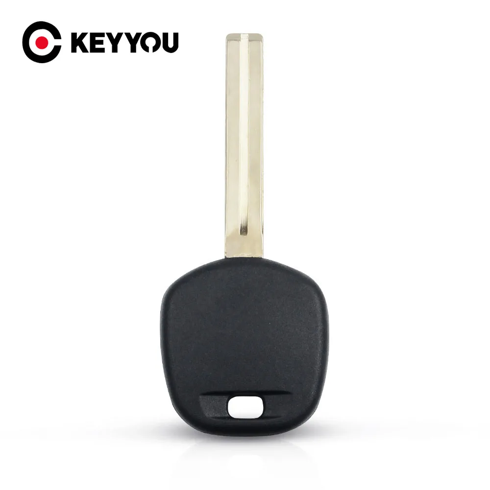 

KEYYOU 20X Replacement Car Key Case Shell For Toyota For Lexus Transponder Key Shell TOY40(46mm) Long Blade