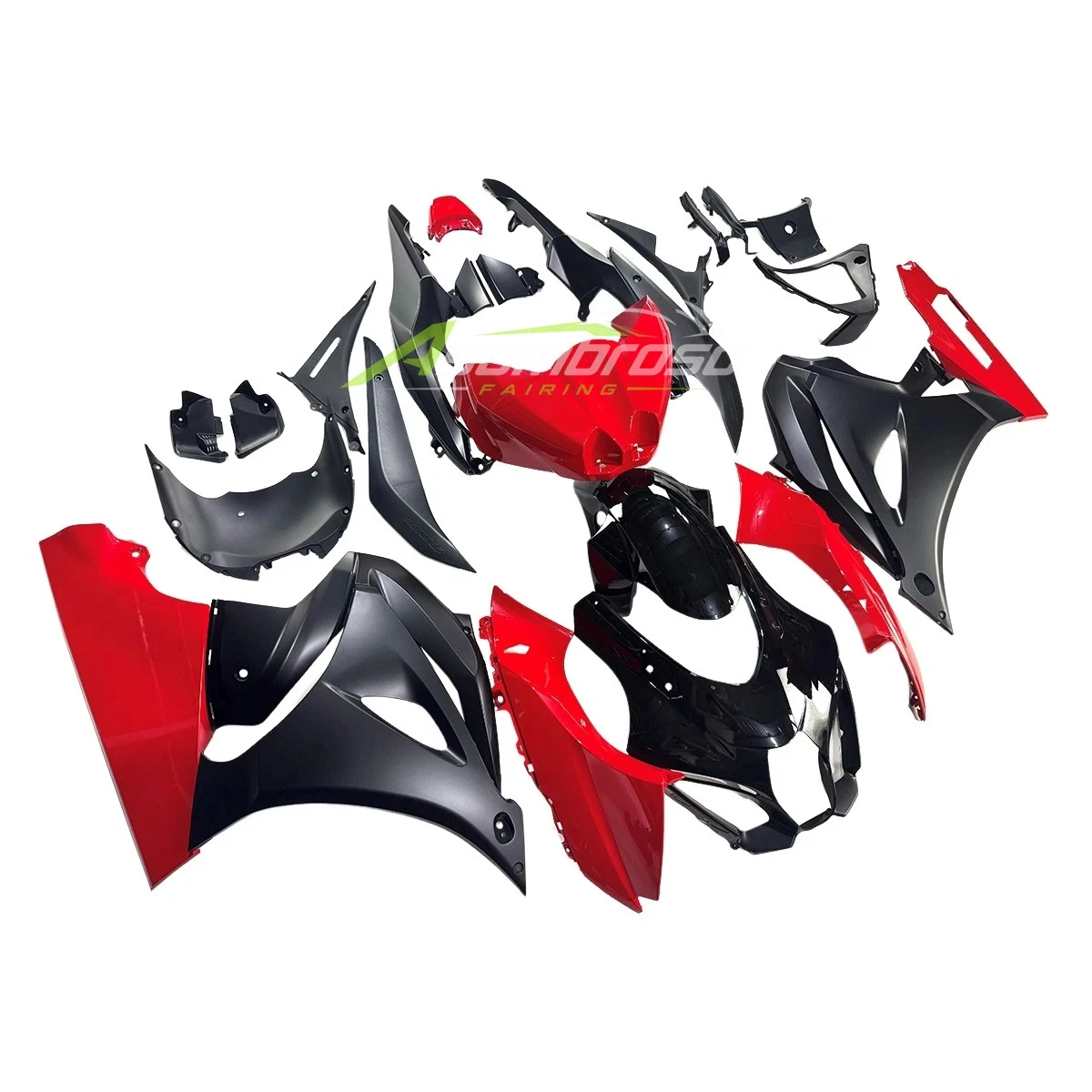 Full Injection Mold Fairing Kit For Suzuki GSX-R1000 2017 to 2026 Aftermarket Motorbike Bodywork Panel Set | Red Black