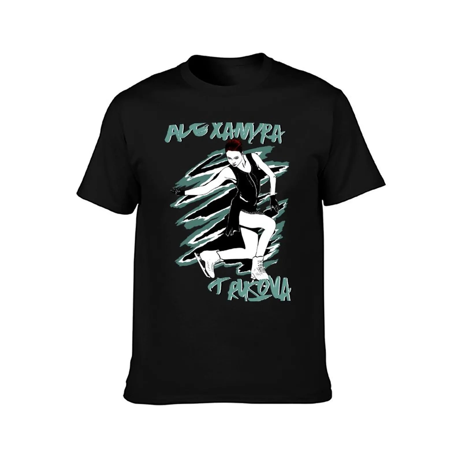 Alexandra trusova T-Shirt Standard Fit Solid Tee Shirt T-Shirt