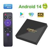 Q96 MAX 4K HD Smart TV Box WIFI 4G Set-top Box Android 14 Media Player Android Quad Core Smart Allwinner H313 New upgrade TV Box