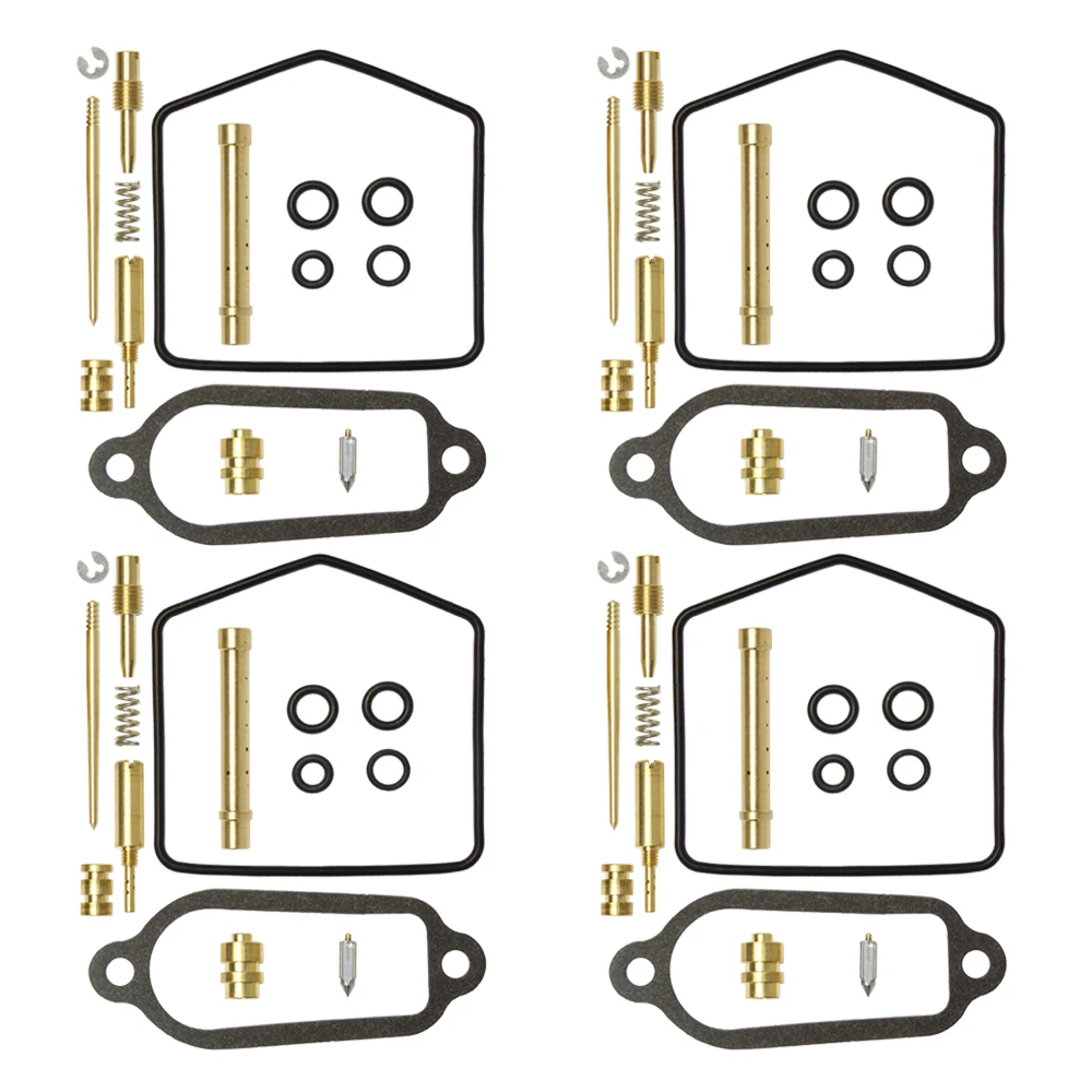 4 Set Carburetor Carb repair kit Main Pilot Jet Float Needle Gasket Parts for Honda CB400F Super Four CB400 CB 400F CB400 CB350F