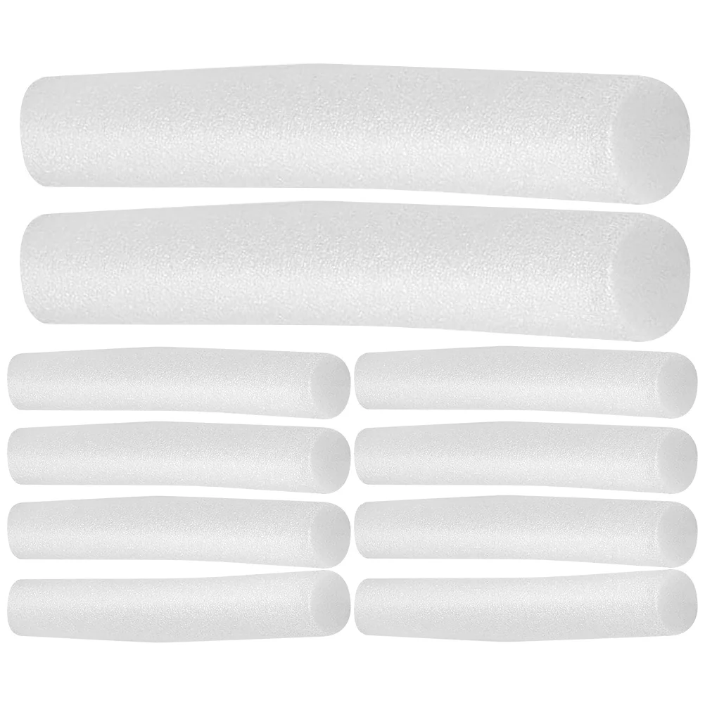 10 Pcs Fitted Couch Covers for Sofa Foam Anti-skid Strip Grip Slipcover Foams Sticks Tuck Grips Folder White