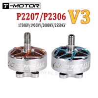 T-MOTOR P2207 P2306 V3 Pacer 6S KV1750 KV1950 KV2080 4S KV2550 Brushless Motor for RC FPV Freestyle Racing Drones Parts