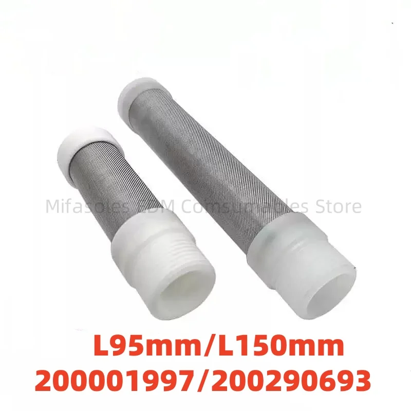EDM Sieve Filter Plastic 200001997 L95mm 200290693 L150mm For Charmilles Robofil 290,CUT20,CUT30 Series CNC Wire Cut Machine
