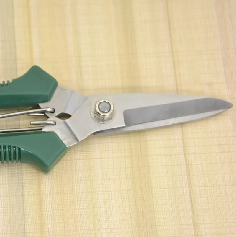 مقصات تشذيب أدوات الحدائق مقص بونساي للحديقة بغرز متقاطعة على شكل حرف U مقصات فرعية محمولة مقصات تشذيب، مقاس 19.5 سم