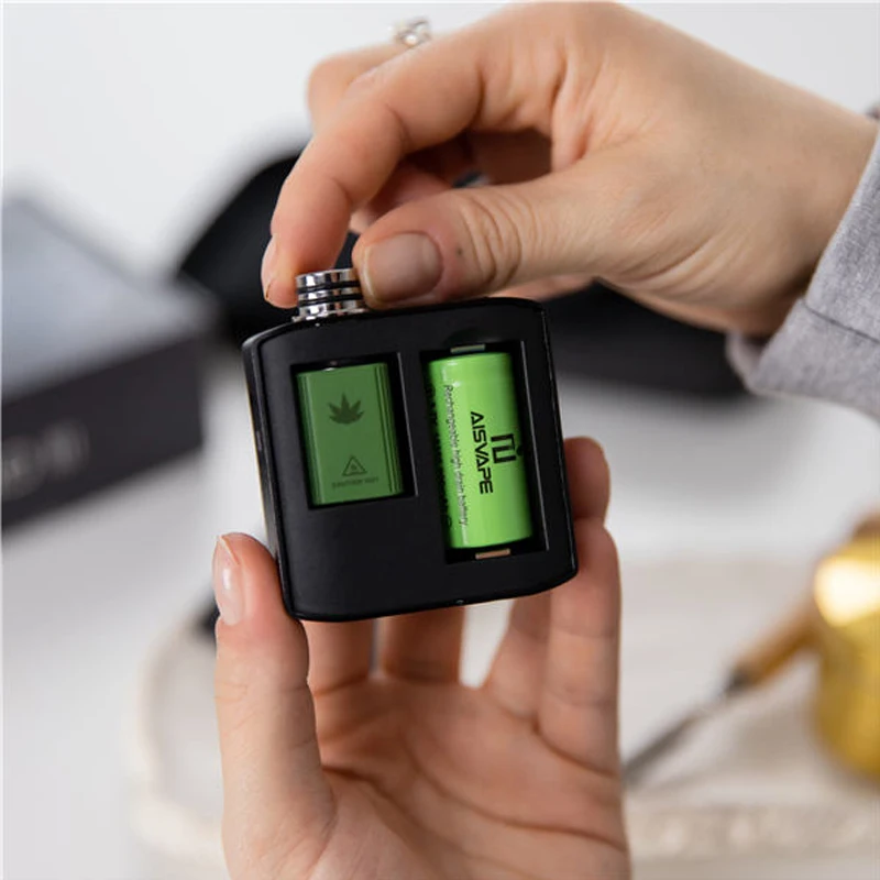 Kit eletrônico original de vaporizador de ervas secas TRIO III e TRIO III Lite 3-em-1 Vape Mod adequado para cera e cartucho 510 CBD Vape