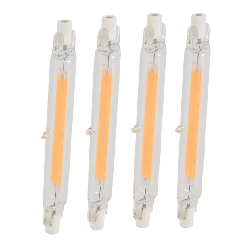 abjo-8x-high-power-10w-led-r7s-cob-glass-tube-118mm-cob-light-bulb-ac220v-led-tube-replace-halogen-lamp-warm-white