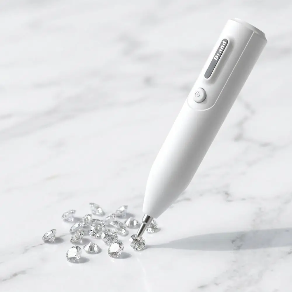 Absorbing Diamond Electric Diamond Painting Pen Electric Suction Metal Tip Diamond Suction Pen Painting Tool Magic Tool Pen