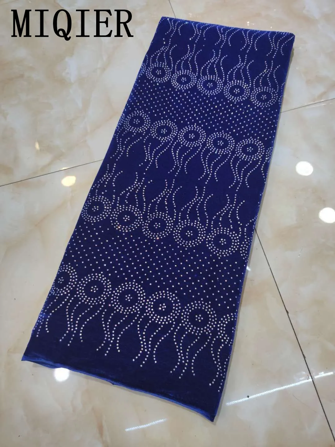 High Quality African Lace Fabric, Embroidery Tulle Cotton, French Wedding Party Dress, Guipure Sequins, 2.5Yards, Latest 2024
