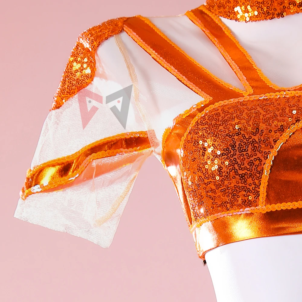 New Winxes Clubing Stella Cosplay Costume Sequin Skirt Sex Shirt For Game Party Halloween Christmas Carnival Suit