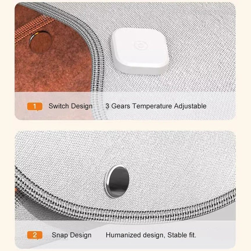 Xiaomi-xinke電気フットウォーマー,リモコン付き,加熱加熱加熱パッド,ポータブル,スマート,ウォーム,家庭,オフィス,冬