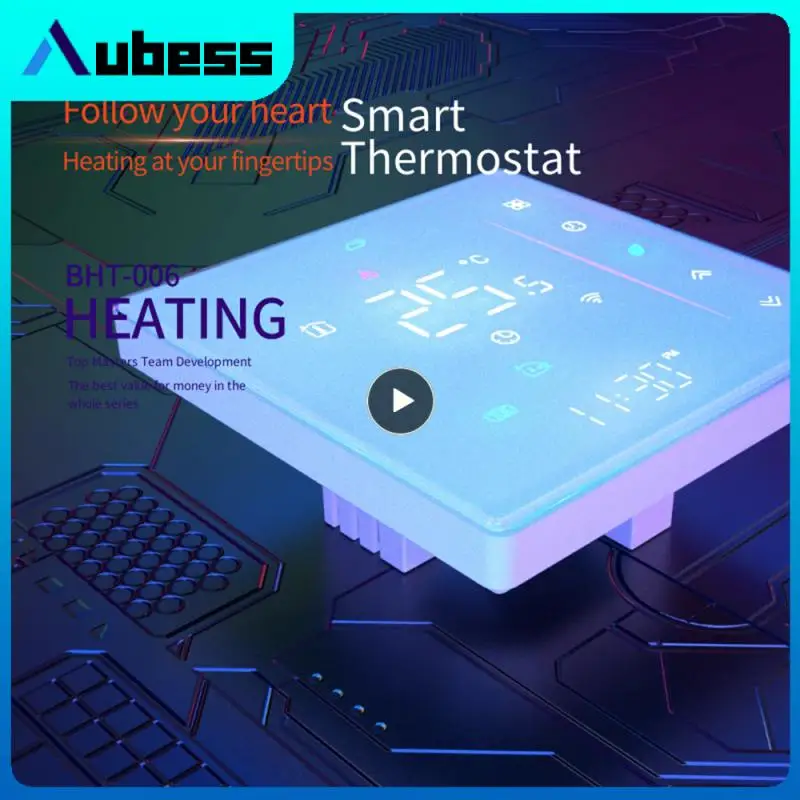 Wifi Heating Switch Energy-saving Precise Temperature Regulation Smart Temperature Controller Wireless Connectivity Sleek Design