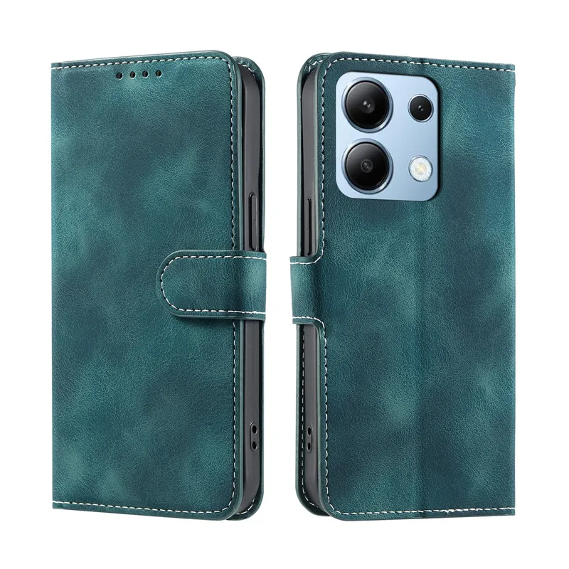 Magnetic Leather Book Phone Case on For Xiaomi Redmi Note 13 4G Note13 Pro Plus 13R 5G Cases Flip Cover Stand Wallet Bags 2025