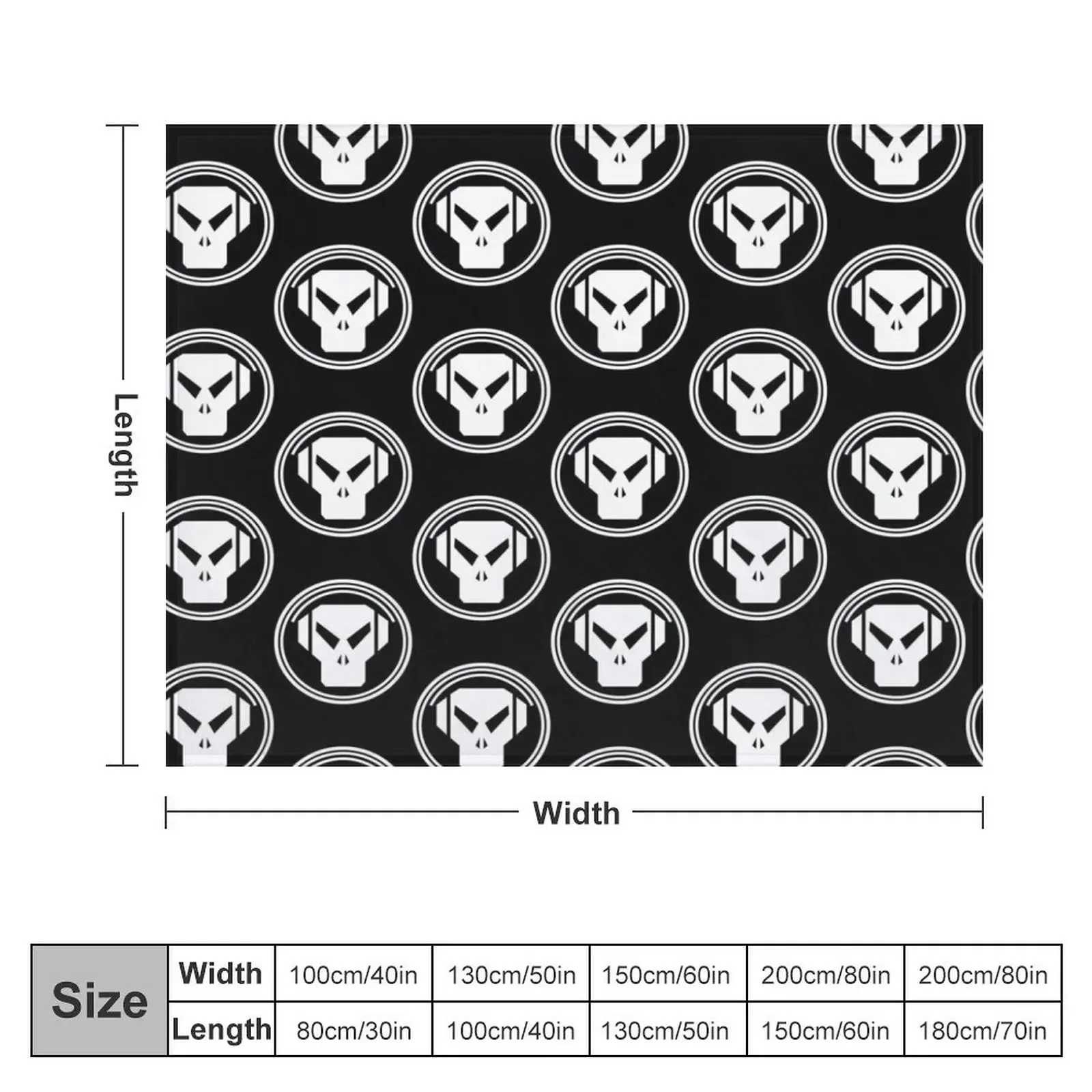 Metalheadz T-ShirtMetalheadz Classic T-Shirt Throw Blanket Thin Softest Blankets