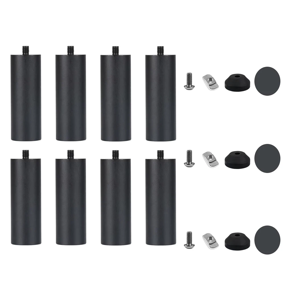 Laser Engraving Machine 150MM Leg Expansion Metal Heightening Set Column Heighten Kit Can Be Used With Y-axis Rotary Roller