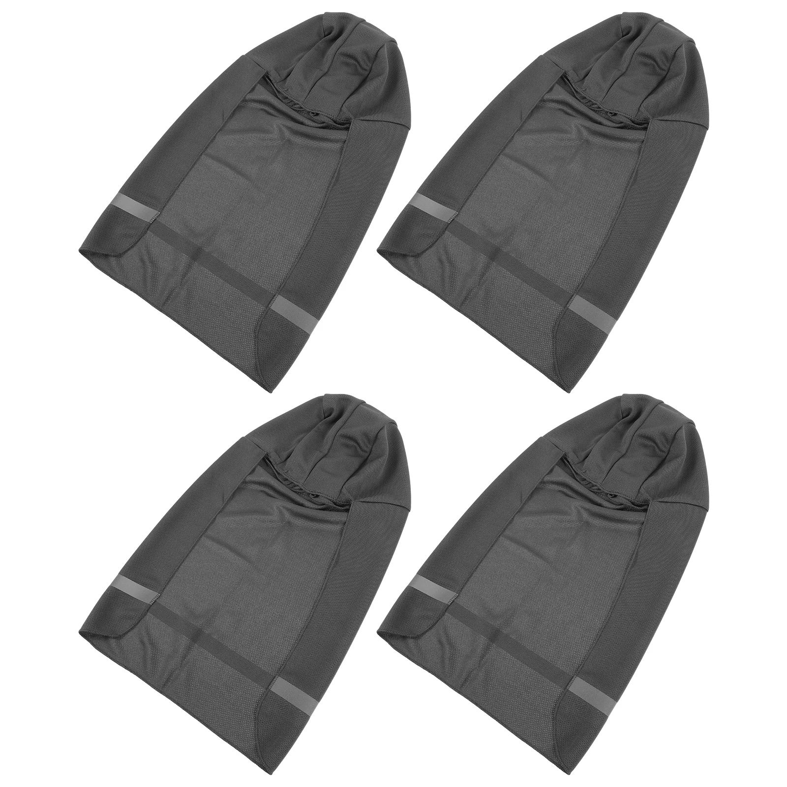 

4pcs Hard Hat Sun Shade Full Brim Neck Protection Hat Visor Sunproof Construction Headgear Large Brim Sun Visor