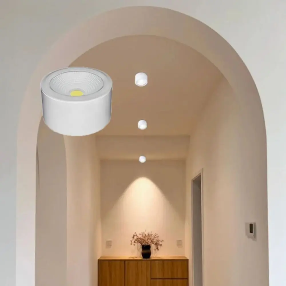 Ultra Bright Surface Mounted LED Downlight Anti Glare Aluminum Surface LED Ceiling Spot Light High Quality Spotlight Design