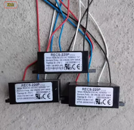 RECS-205P/220P/240P Electronic Centrifugal Switch, 30A/60A/120A 230V Intelligent Single-Phase Motor Starter