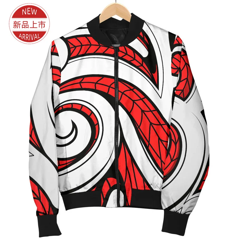 

POLYNESIAN TATTOO 3D Printed Jacket Polynesian Tribal Patterns Graphic Lapel Jackets For Women Vintage Ethnic Styles Jackets Top