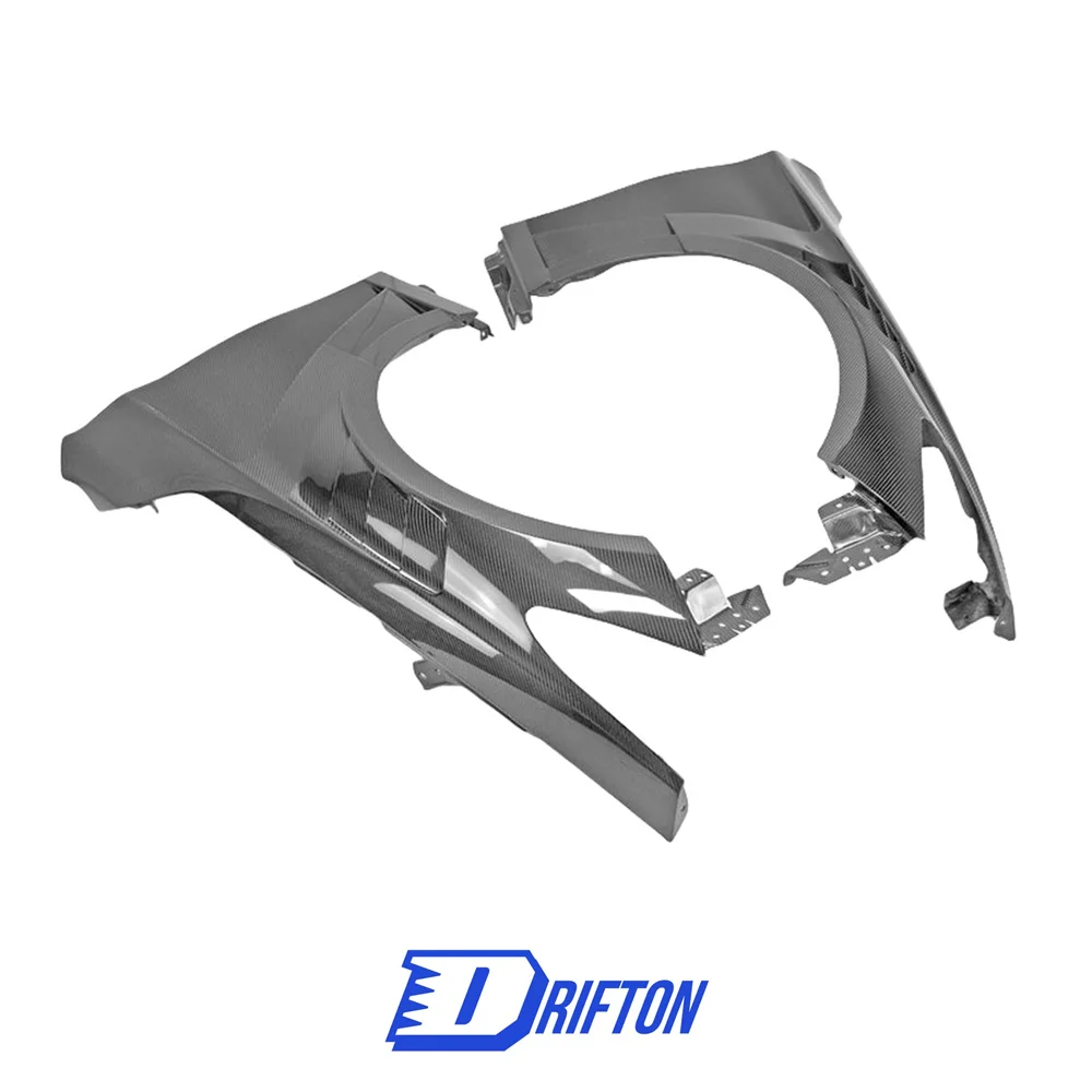 

[free ship] Aggressive Vented Style Carbon Fiber Fender For Infiniti Q60 Body Kit