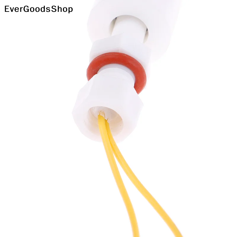 New PP Floating Ball Switch Liquid Water Level Sensor Horizontal Float Switch Down
