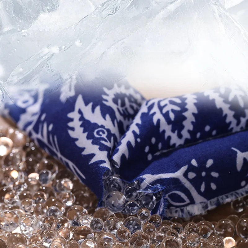 

Охлаждающая спортивная повязка на голову для домашних животных, ледяное полотенце с цветком ореха, летняя охлаждающая ледяная повязка, бейсболка, аксессуары для сна из Китая