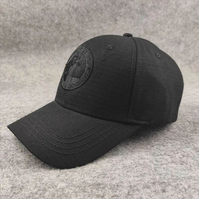Casual Eagle Head Baseball Cap, Hard Crown Large Size Hat for Men and Women