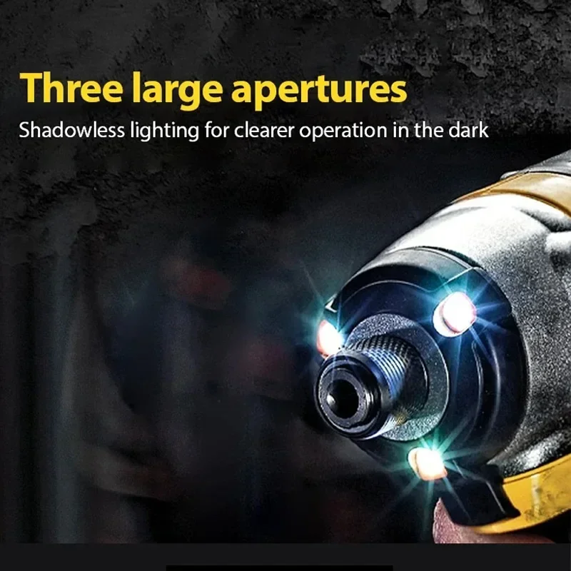 DEWALT DCF850 Impact Driver Electric Driver 20V Lithium Battery Brushless battery screwdrivers High Torque tools