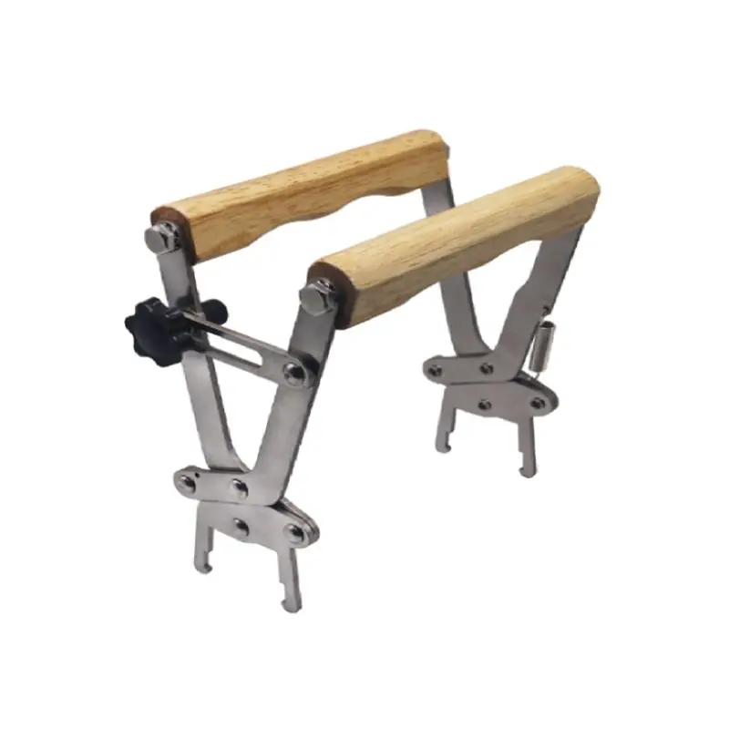 AB66-Beekeeping Frame Grip Holder, Wooden Handle Hive Lift Tool For Beekeepers, Bee Capture Gripper