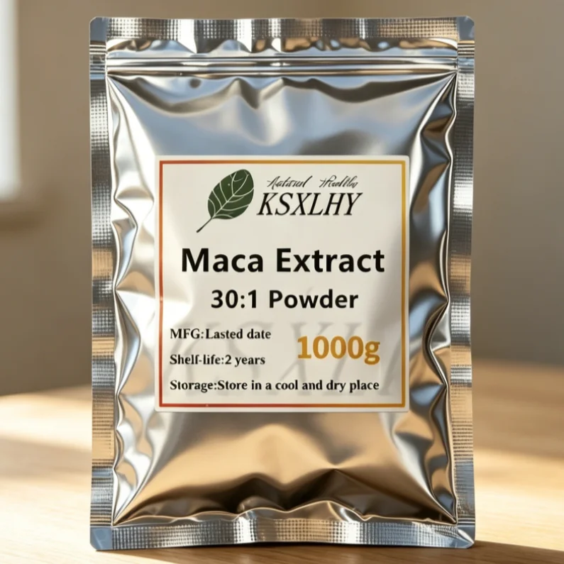 Distribuidores Globales de Materias Primas Personalizadas para Extracto de MACA en Polvo 30:1, Empaquetado en Bolsa de Aluminio
