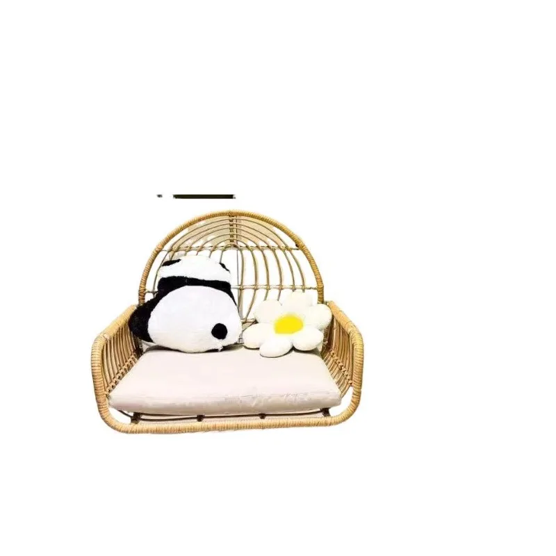 

Household Hanging Chair Balcony Swing Indoor Single Hanging Chair Swing Living Room Hanging Basket Double Hammock