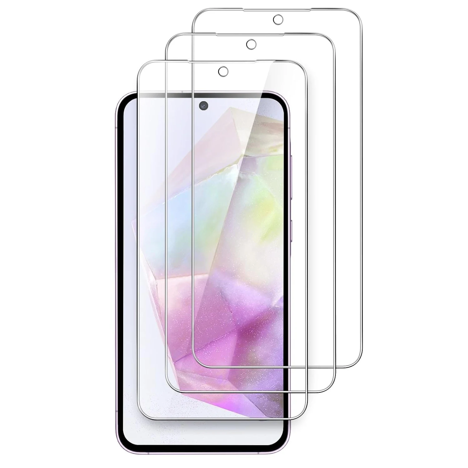 

3pcs Tempered Glass Screen Protectors For Samsung Galaxy A35 5G Glass Film