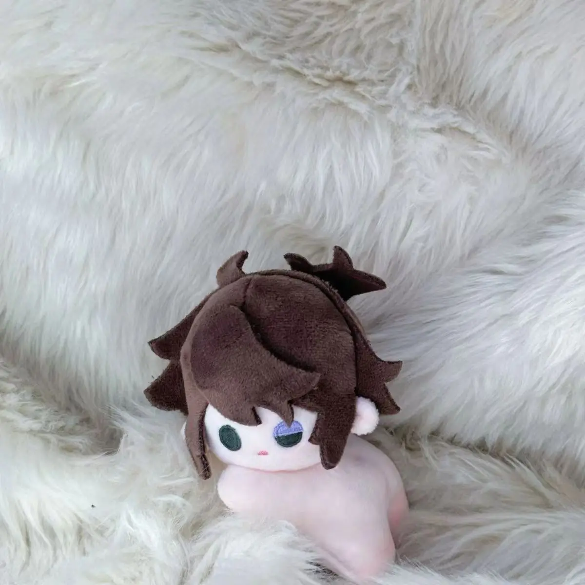 Anime Identity Ⅴ Emma Woods Luca Balsa Aesop Carl Cosplay Cartoon Ornament Stuffed Toys Starfish Body Fluffy Maumet Mascot Gift