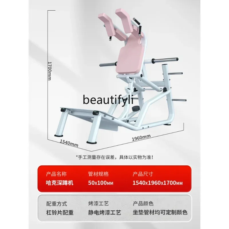 A49 Hake Squat Machine Commercial Gym Special Equipment Women's Shaping Equipment Hip Strength Training Equipment Hip Bridge Mac