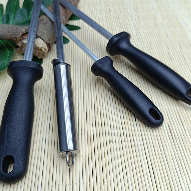 Kitchen Chef Knife Honing Steel Stick Stainless Steel Professional Knife Sharpening Tool - view 3