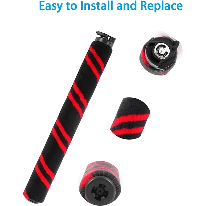 แปรงกรอง HEPA ลูกกลิ้งกลิ่นอุปกรณ์เสริมสําหรับ Shark LA702 LA700 ตรงเครื่องดูดฝุ่นเปลี่ยนชิ้นส่วน XHF320 XFFK32