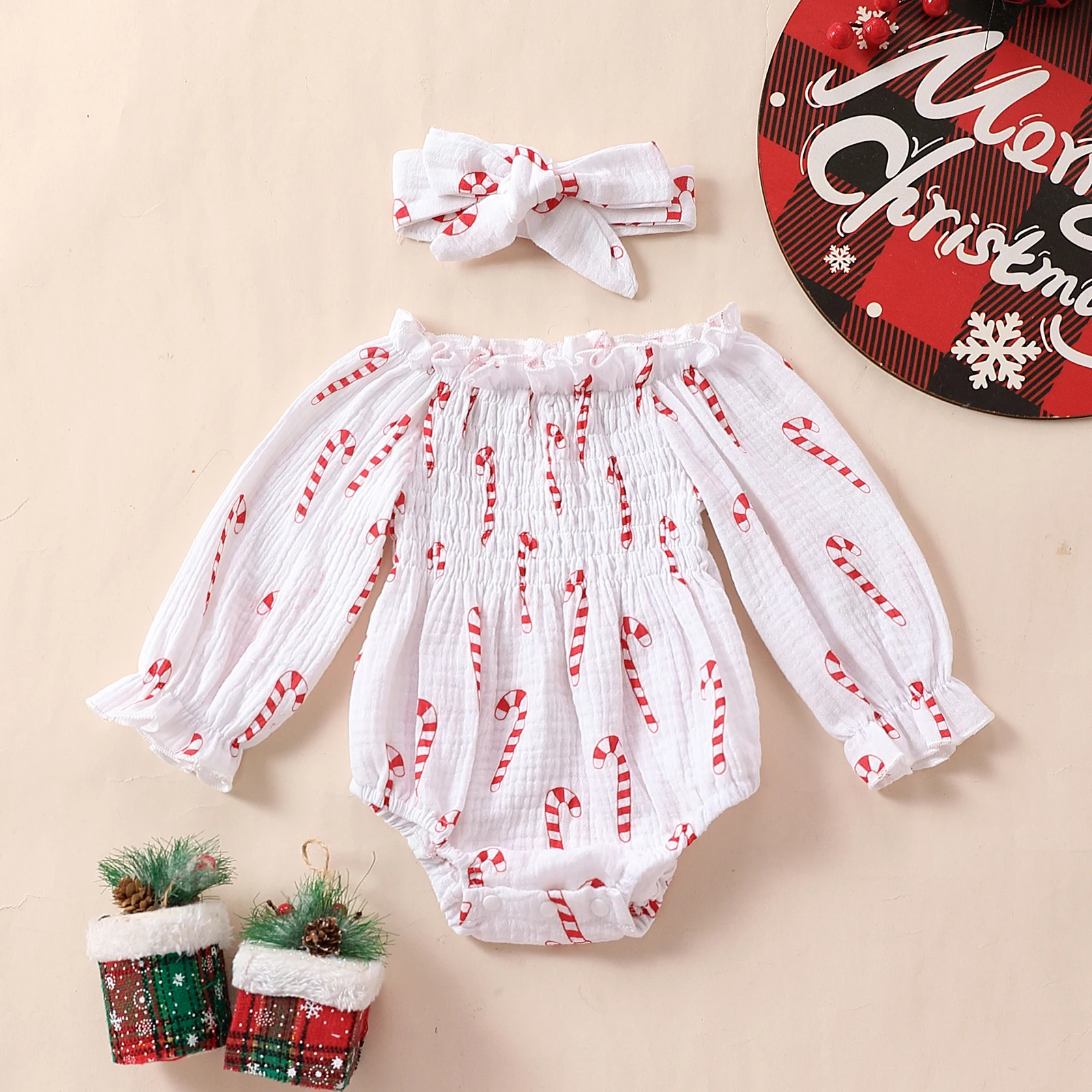 Spring Autumn Baby Toddler Long Sleeve Embroidered Crawler Suit with Headwear Traditional Chinese Clothing Infant Wear